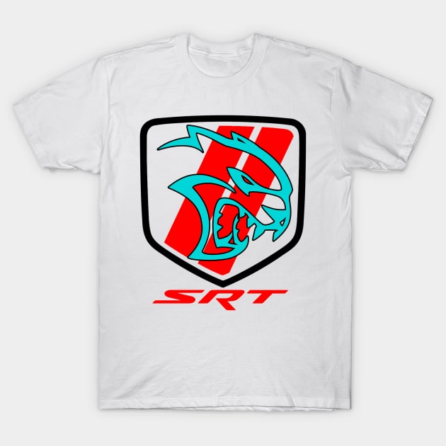 Hellcat SRT Logo T-Shirt by BlueRoller